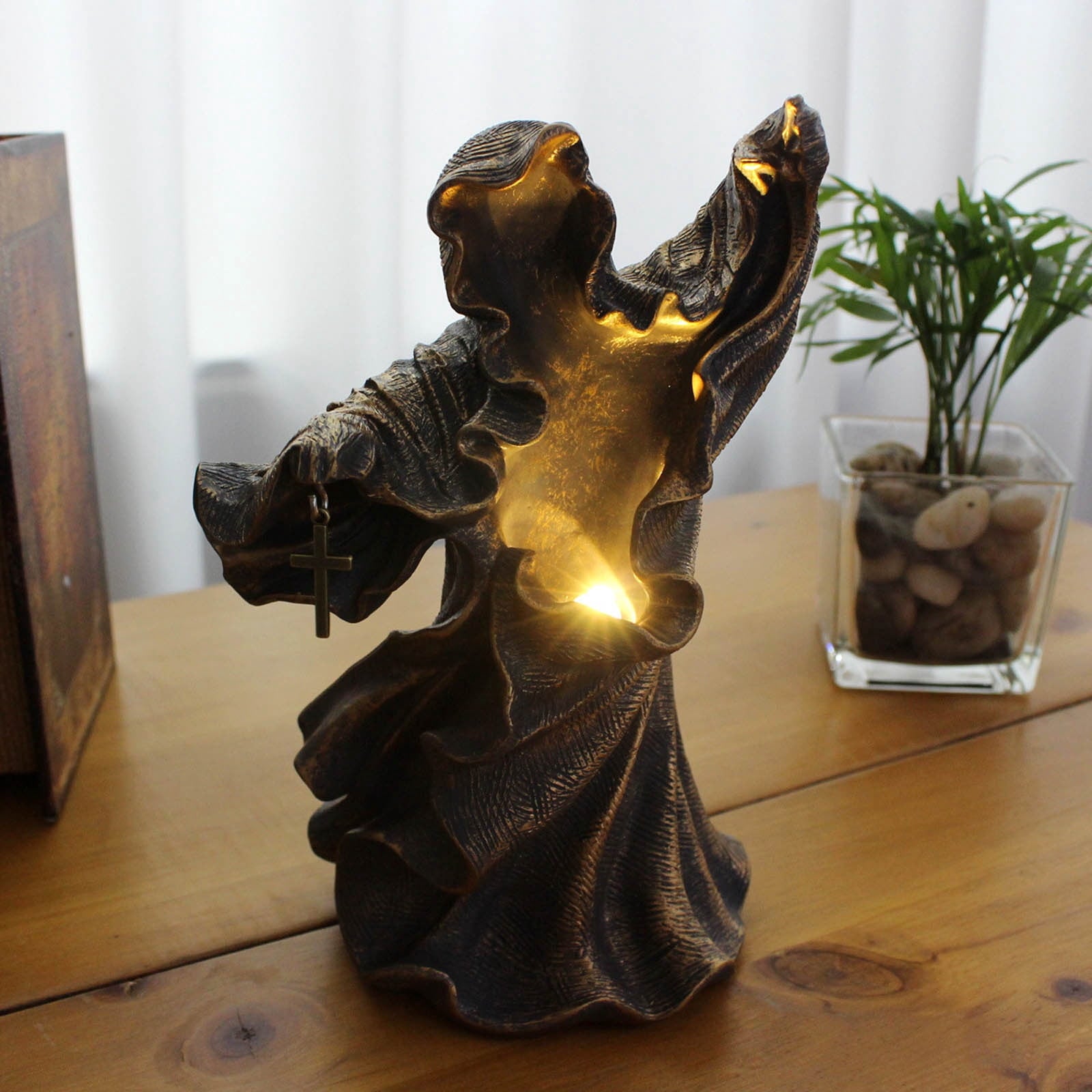 Fridja Hell Messenger With Lantern Witch Decoration Lantern The Ghost Looking For Light Halloween Decorations