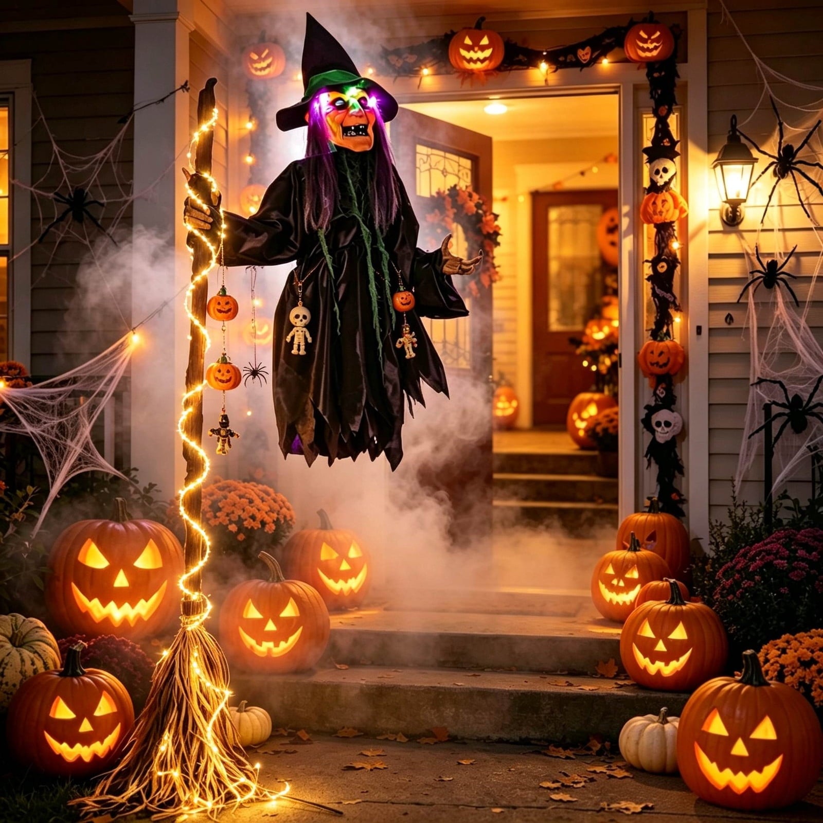 Spooky Yard™ Clearance Halloween Decorations Skeletons, Giant Ground Breaking Skeleton with LCD Eyes, Spooky Haunted Home Halloween Decorations Outdoor for Yard, Patio & Front Porch