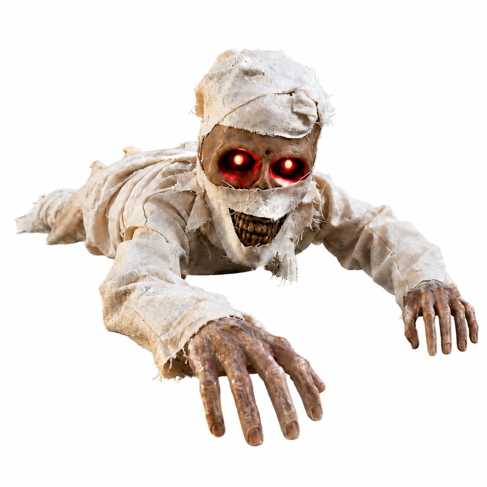 Spooky Yard™ Clearance Halloween Decorations Skeletons, Giant Ground Breaking Skeleton with LCD Eyes, Spooky Haunted Home Halloween Decorations Outdoor for Yard, Patio & Front Porch