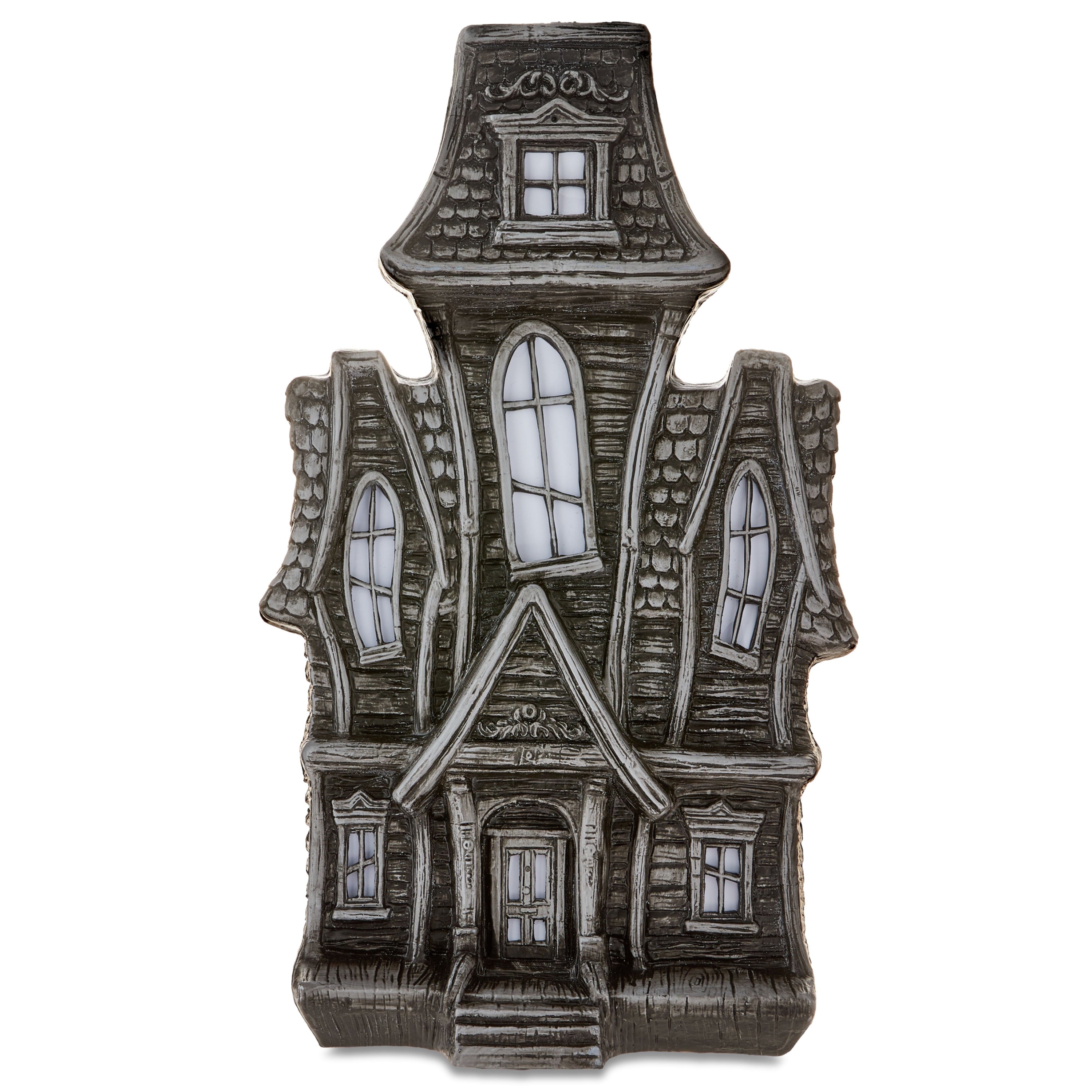 Animated Haunted House 24" Plastic Indoor Halloween Decoration