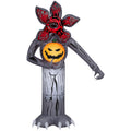 Halloween Inflatable Demogorgon with Jack O' Lantern, 7 ft Tall, Multi