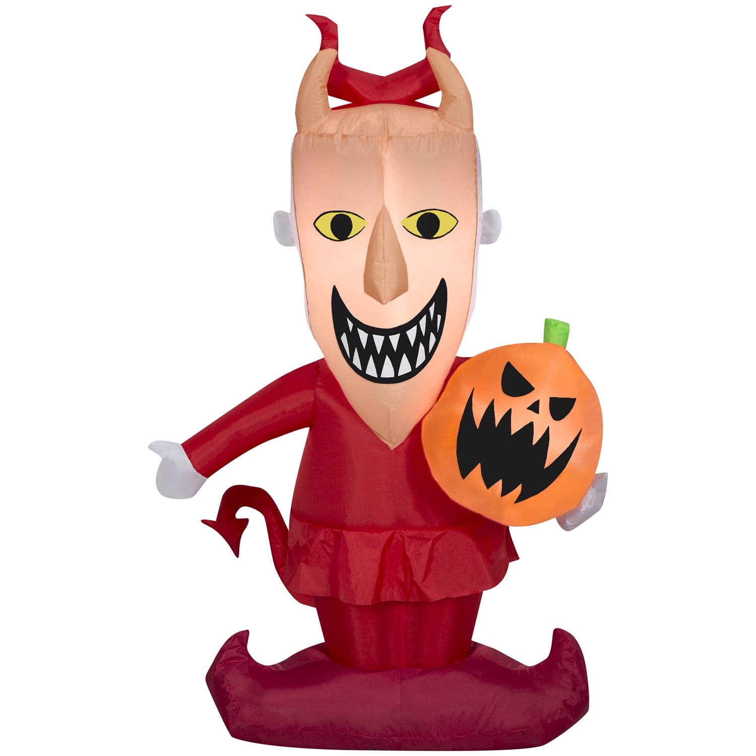 Halloween Inflatable Lock with Jack O' Lantern, 4 ft Tall, Multi
