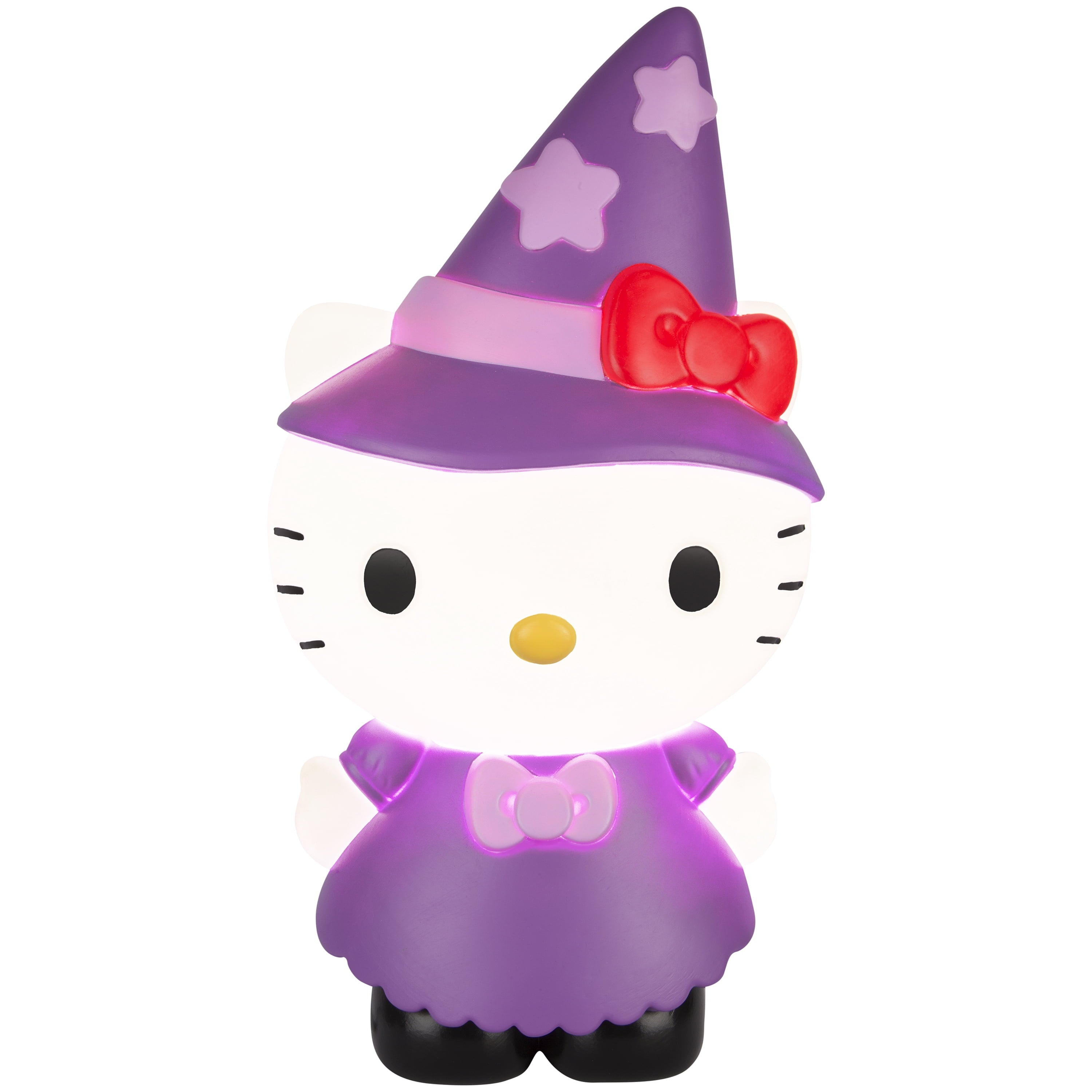 Hello Kitty Halloween Multicolor Lighted Blow Mold Outdoor Decoration
