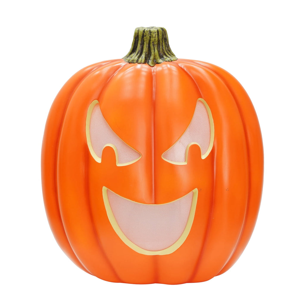 Light Activated Jack-o'-Lantern Decoration, Orange, 22", Halloween