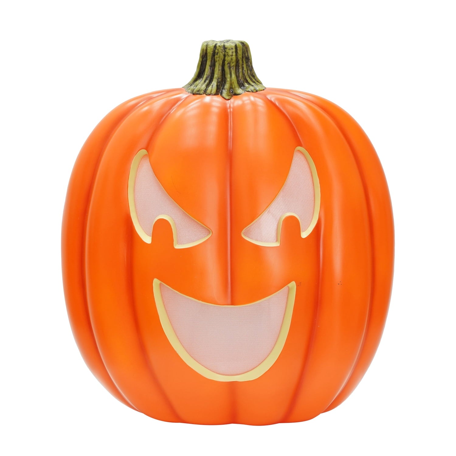Light Activated Jack-o'-Lantern Decoration, Orange, 22", Halloween