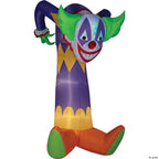 Kaleidoscope Clown Airblown Halloween Yard Inflatable, 7.5'