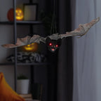 LED Lighted Animated Halloween Bat with Wings - 48"