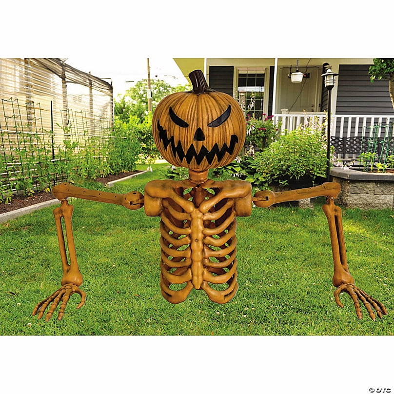 FW96020 4 ft. Jack-O-Lantern Groundbreaker Halloween Outdoor Decoration
