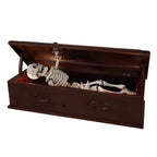 12in Animated Skeleton Coffin