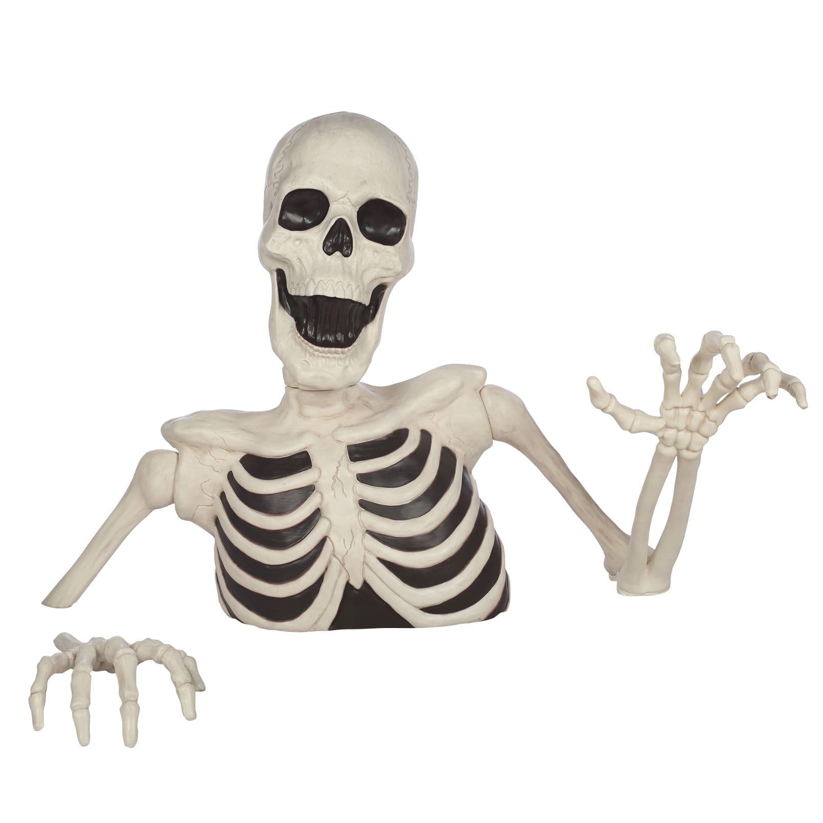 35" Halloween Giant Groundbreaker Skeleton, Halloween Decoration for Outdoor Lawn Yard and Porch