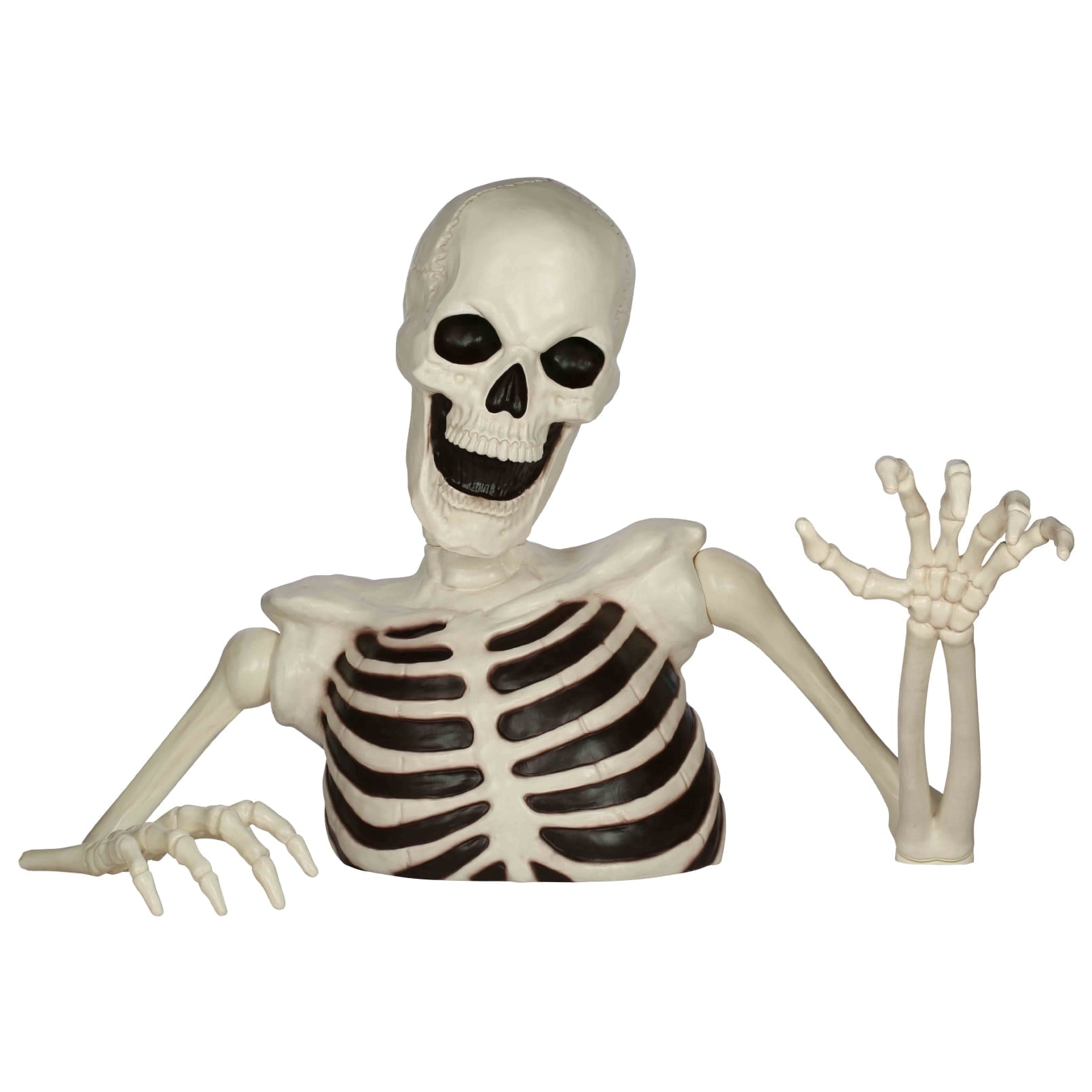 48" Halloween Giant Groundbreaker Skeleton, Halloween Decoration for Outdoor Yard and Porch