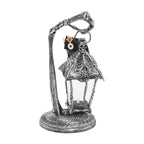 Halloween Light Up Skeleton Lantern Tabletop or Hanging Wall Decoration