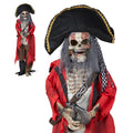 6.3FT Halloween Animatronic Pirate Standing Pirate The Sound Activated Halloween Prop