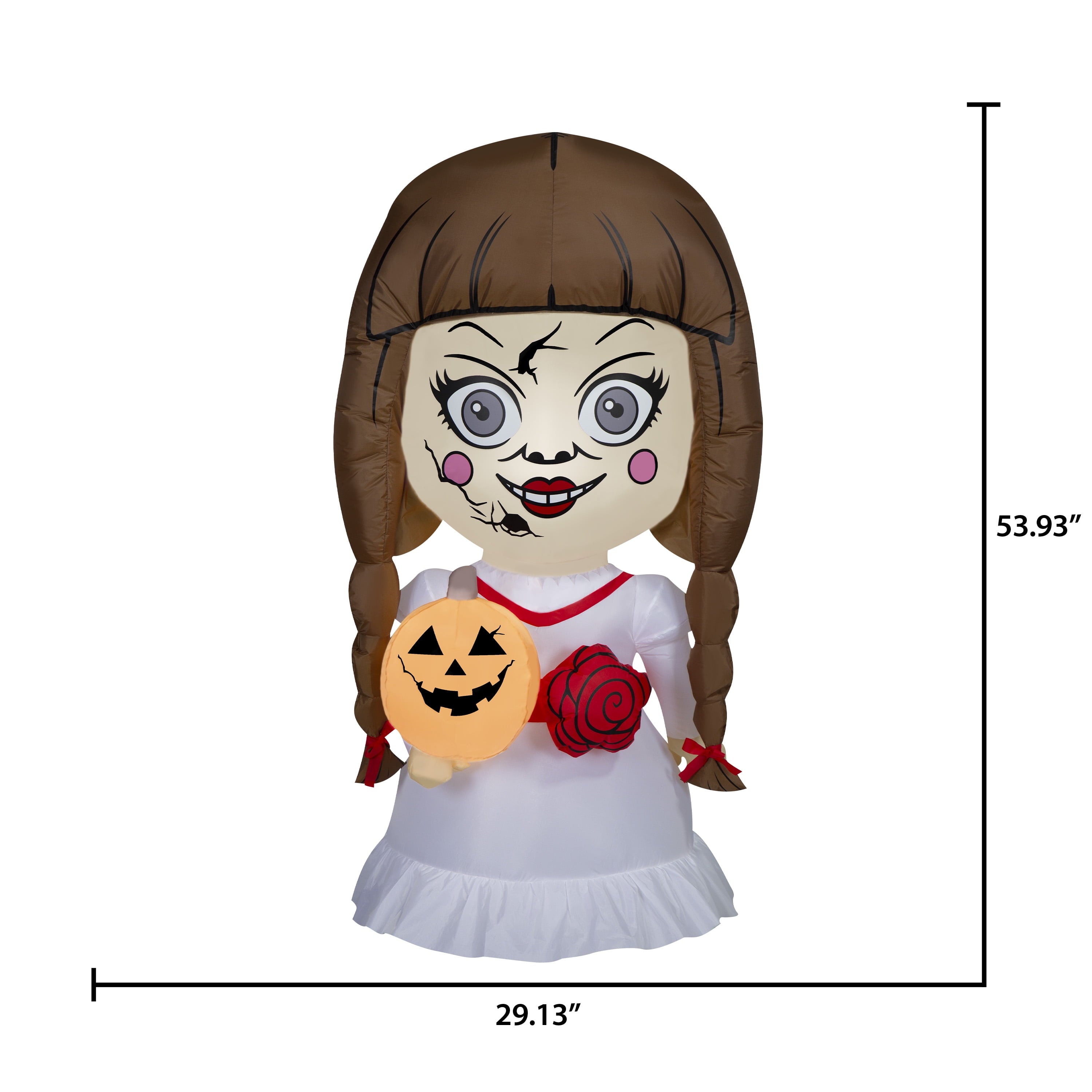 New Warner Bros. Halloween The Conjuring's Annabelle Airblown Yard Inflatable Decor, 4.5'