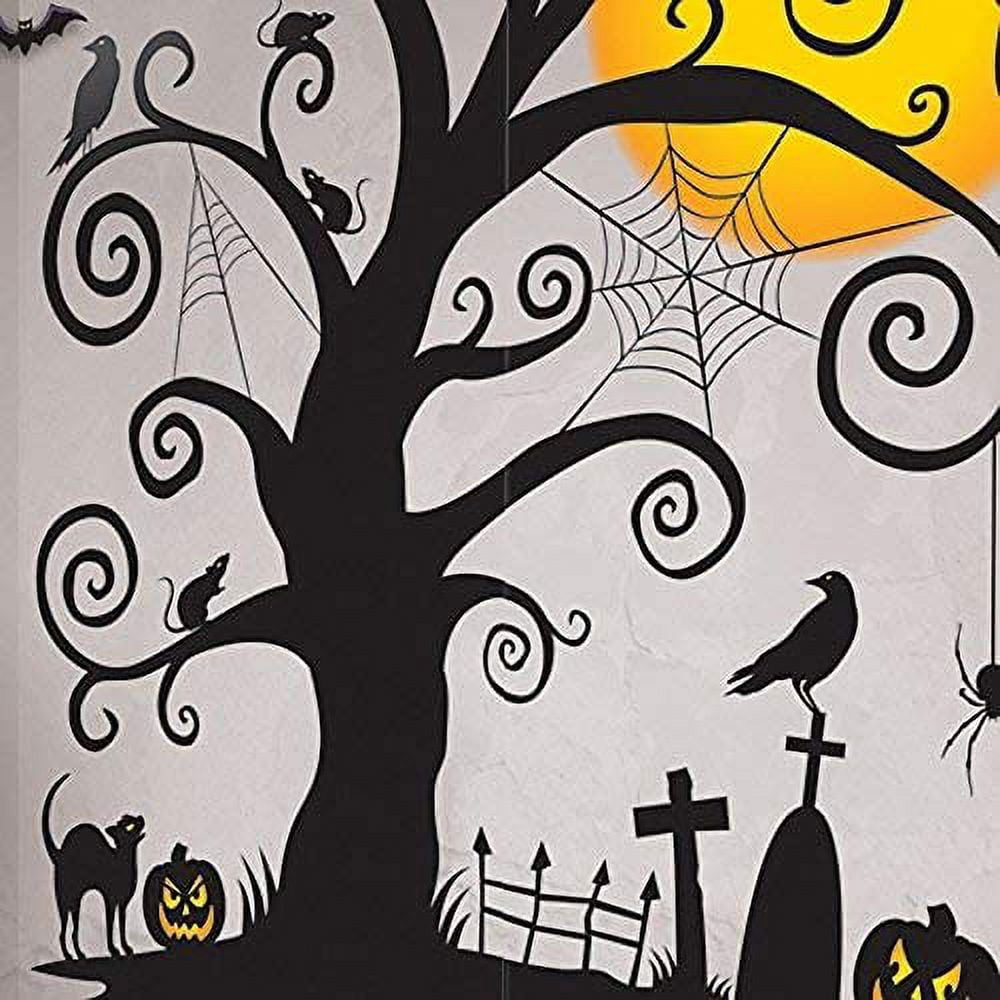 Halloween Deluxe Wall Decorating Kit (32pc)