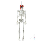 Yescom Pirate Life Size Skeleton Poseable Full Size 5.6 Ft Halloween Party Decorations Haunted House 2026