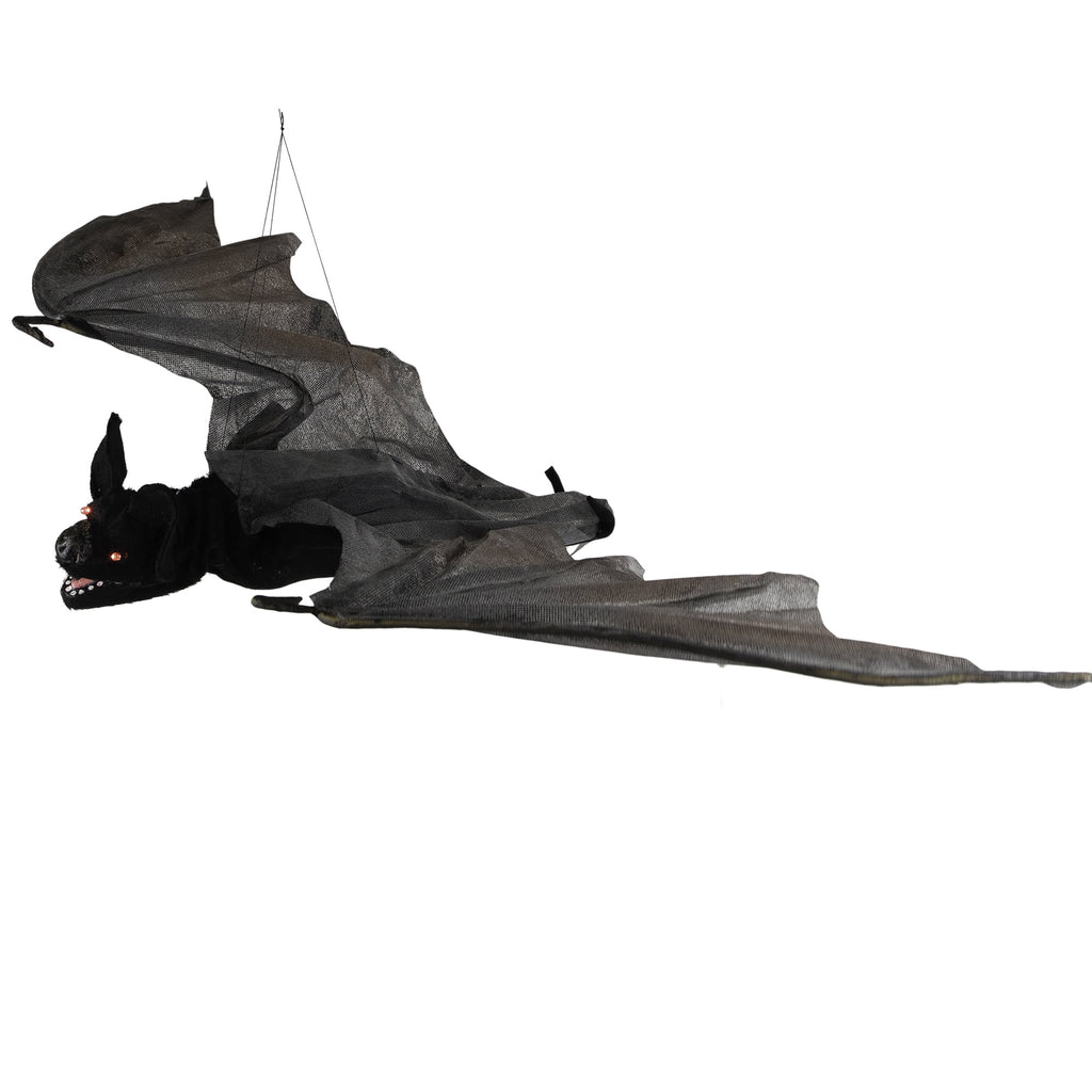 LED Lighted Animated Halloween Bat with Wings - 48"