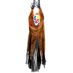 42" Animated Halloween Clown with LED Eyes Decoration