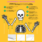 Big Dot of Happiness Scary Skeleton - Big Skeleton Yard Sign Outdoor Lawn Decorations - Halloween Party Yard Signs