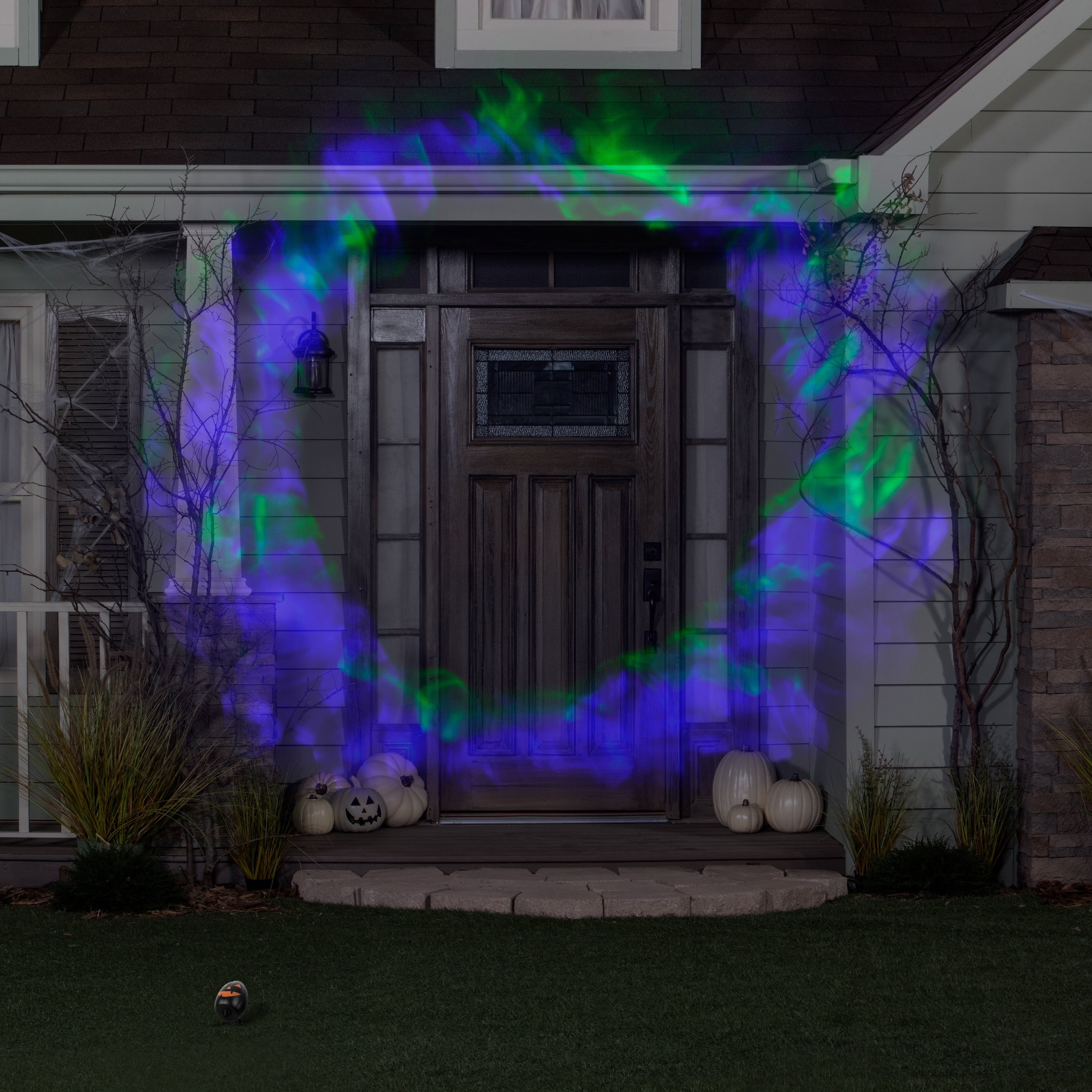 Ring of Fire Multi-color LED Projector Lights Halloween Holiday Lighting, 5.59"