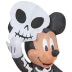 Airblown Inflatables 4FT Tall Halloween Inflatable Disney Mickey Mouse with Pumpkin