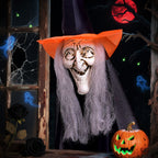 Fun Little Toys 3 Pcs Halloween Witch Decorations, 43" Wicked Witches Decor, Scary Halloween Stakes for Outdoor Graveyard, Garden, Yard, Lawn, Walkway Party Supplies