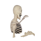 48" Halloween Giant Groundbreaker Skeleton, Halloween Decoration for Outdoor Yard and Porch