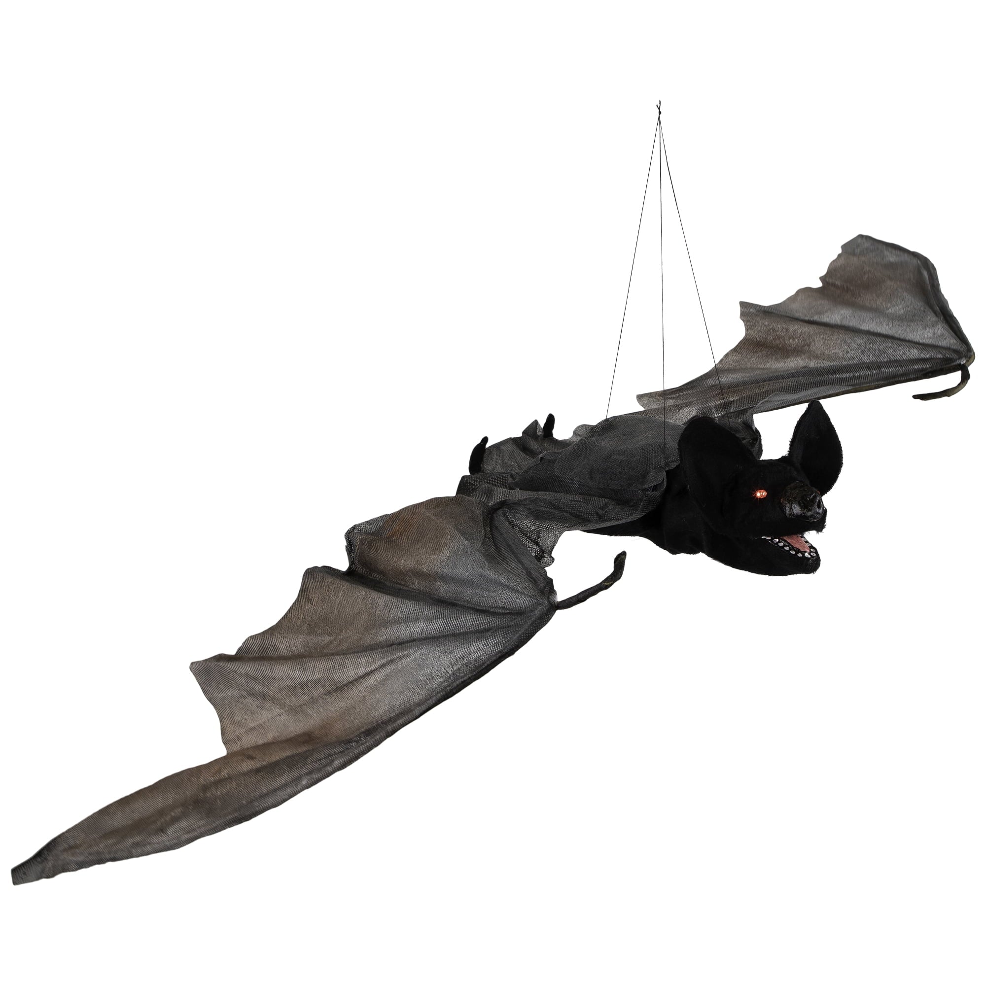 LED Lighted Animated Halloween Bat with Wings - 48"