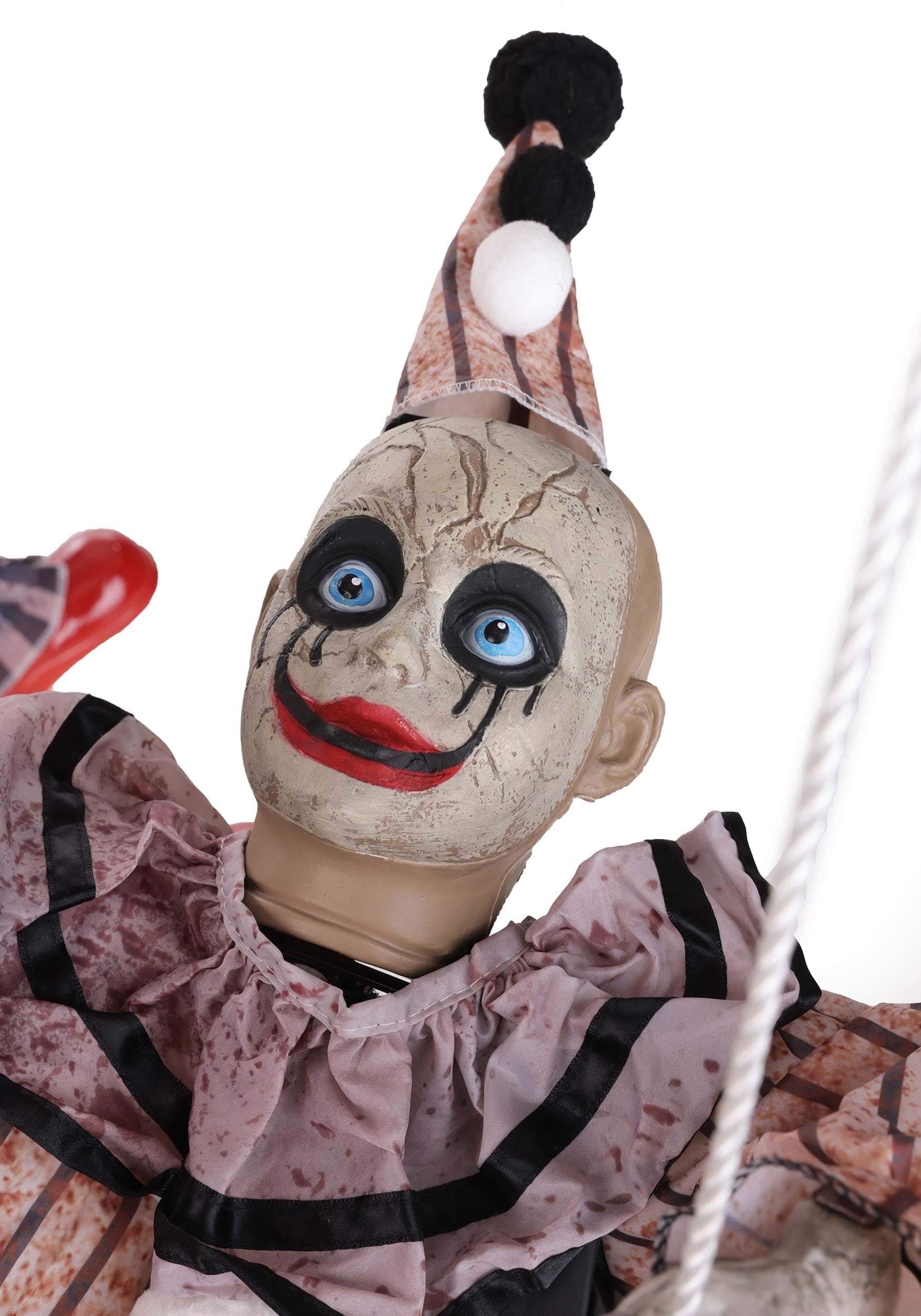 Clowns Go Round Animated Prop Halloween Decoration