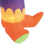 Kaleidoscope Clown Airblown Halloween Yard Inflatable, 7.5'
