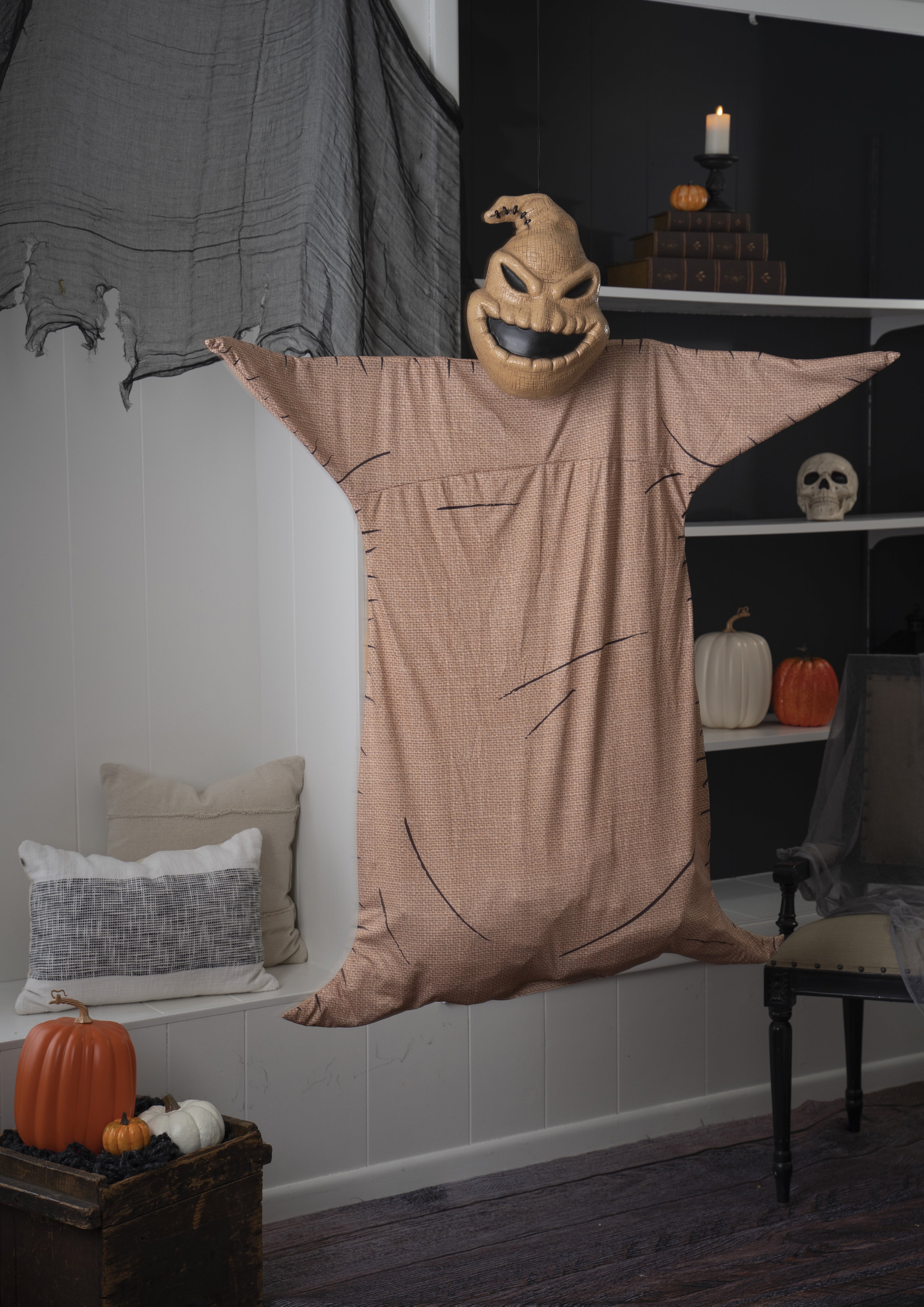 The Nightmare Before Christmas Oogie Boogie 52 inch Posable Hanging Halloween Decoration