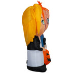 Halloween Airblown Yard Inflatables Chucky and Bride & Pumkin 66.14 in x 19.29 in x 57.48 in 5.09 lb