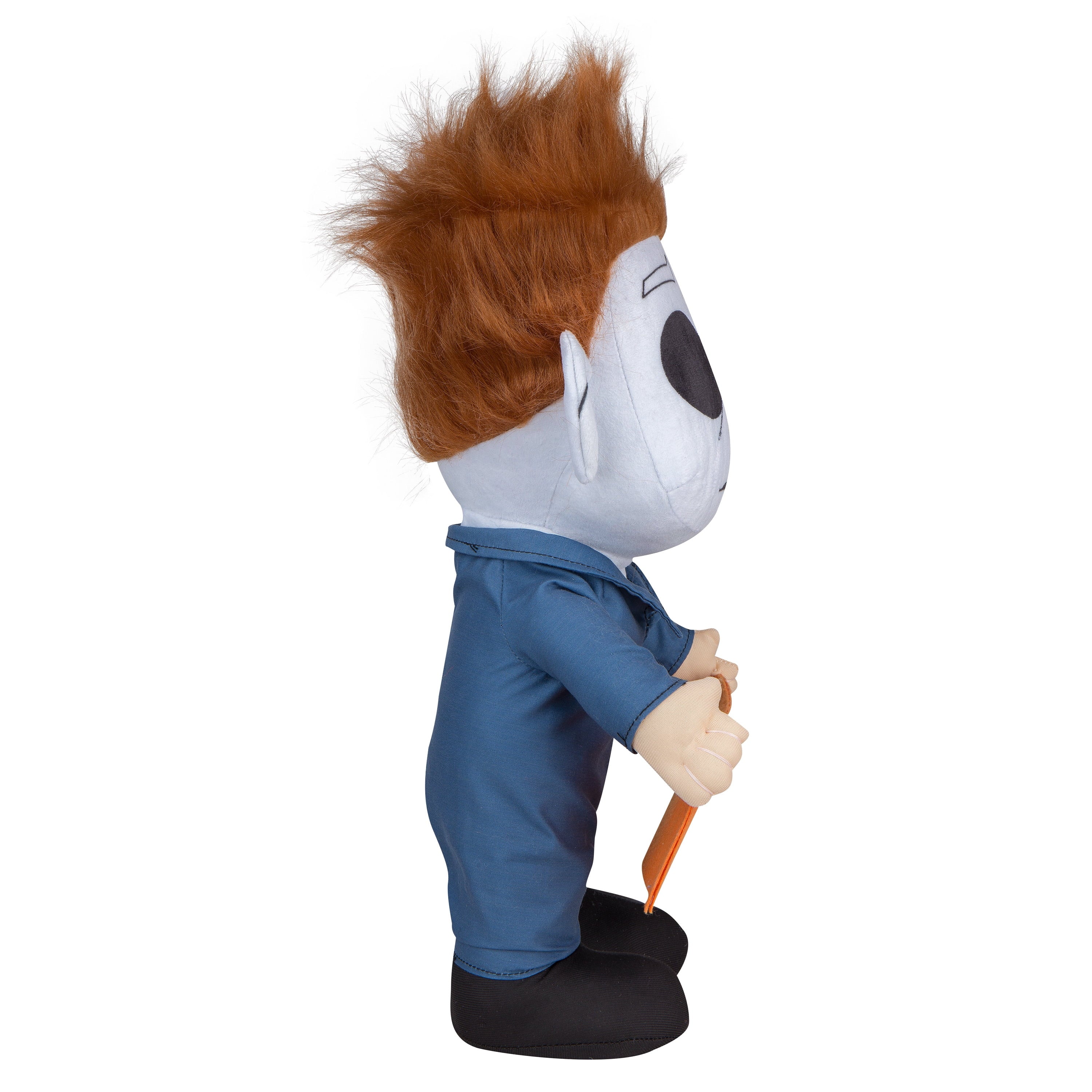 Universal Michael Myers in Blue Halloween Door Greeter Decoration, 18.5 in