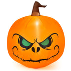 Costway 4 FT Halloween Inflatable Pumpkin Large Blow up with Build-in LED Light