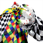 5.9 ft Voice & Sound-Sensor Clown on Tricycle Halloween Animatronic, HHTRIBKCLOWN-1FLSA