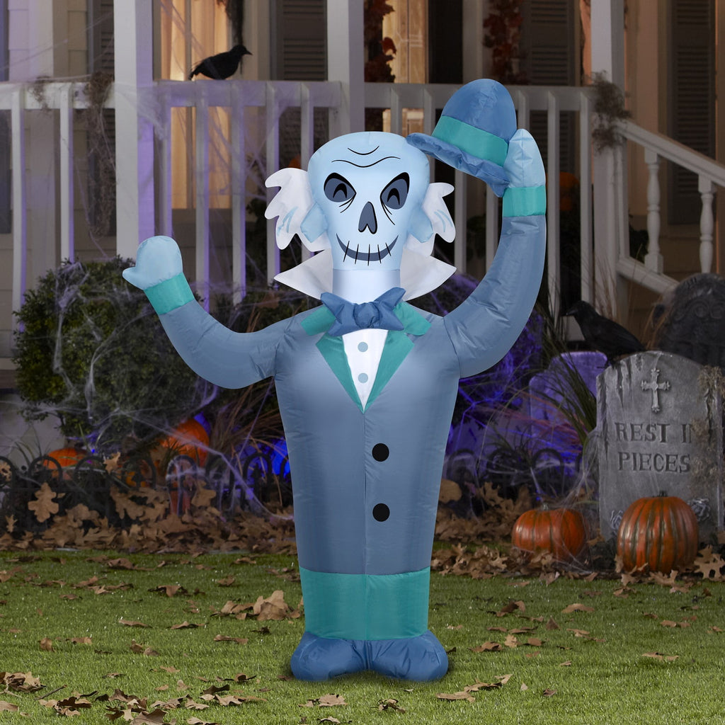 Airblown Inflatable Haunted Mansion Ezra Hitchhiking Ghosts Disney Halloween Decoration
