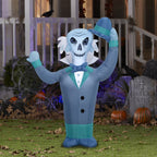 Airblown Inflatable Haunted Mansion Ezra Hitchhiking Ghosts Disney Halloween Decoration
