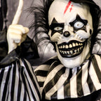 1.8 ft Groundbreaker Clown-Vile, Halloween Decoration, Multi-Color, HHFJCLOWN-2LSA