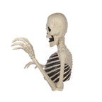 48" Halloween Giant Groundbreaker Skeleton, Halloween Decoration for Outdoor Yard and Porch