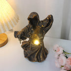 Fridja Hell Messenger With Lantern Witch Decoration Lantern The Ghost Looking For Light Halloween Decorations