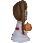 New Warner Bros. Halloween The Conjuring's Annabelle Airblown Yard Inflatable Decor, 4.5'