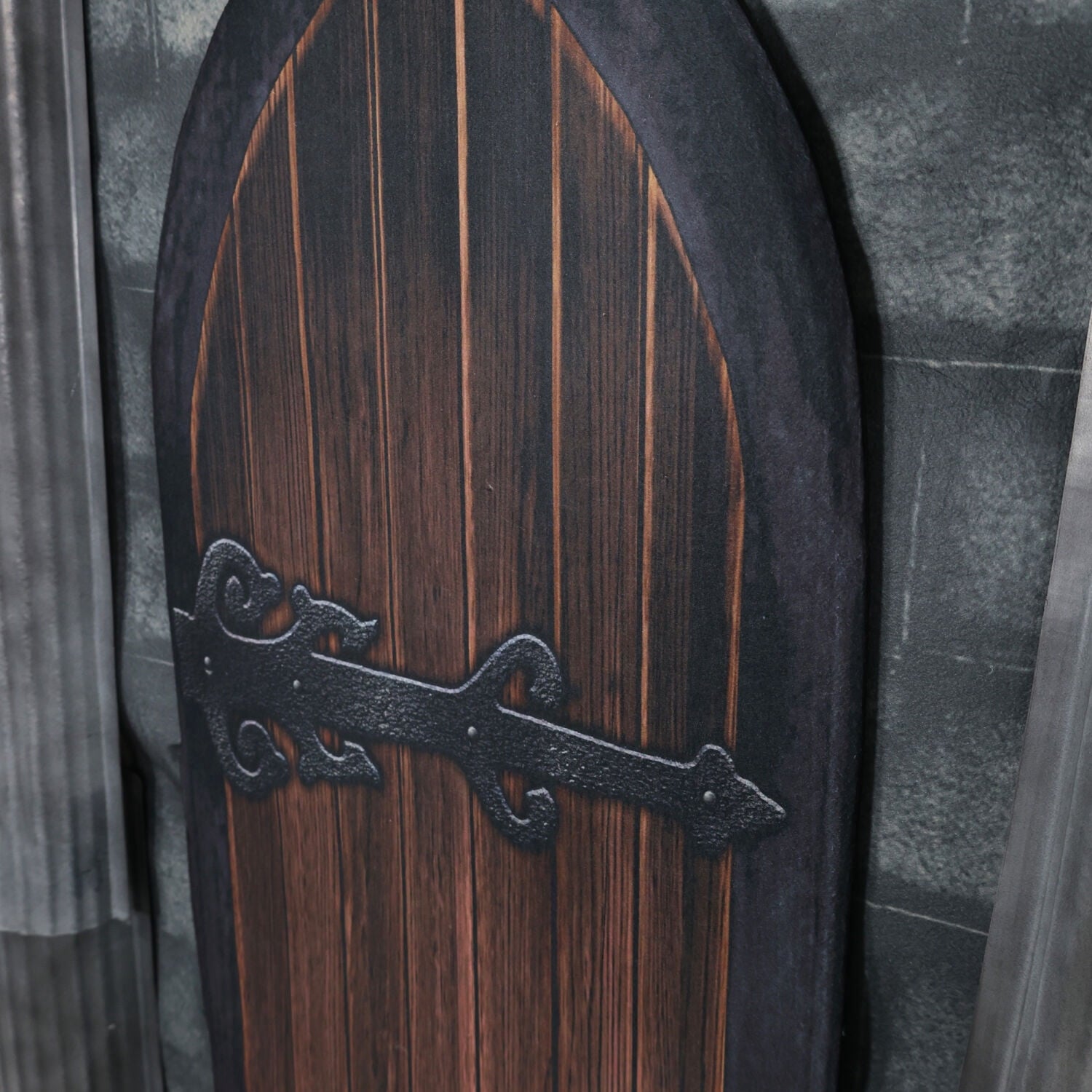 6.7 ft. Motion-Triggered Mausoleum Halloween Animatronic by Tekky, HHMAUSOLEUM-1FLSA