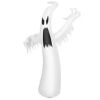 Costway 12ft Halloween Inflatable Ghost Quick Blow up w/LED Lights Outdoor Yard Scary Decoration