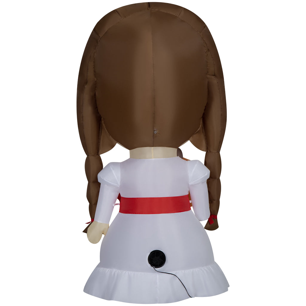 New Warner Bros. Halloween The Conjuring's Annabelle Airblown Yard Inflatable Decor, 4.5'