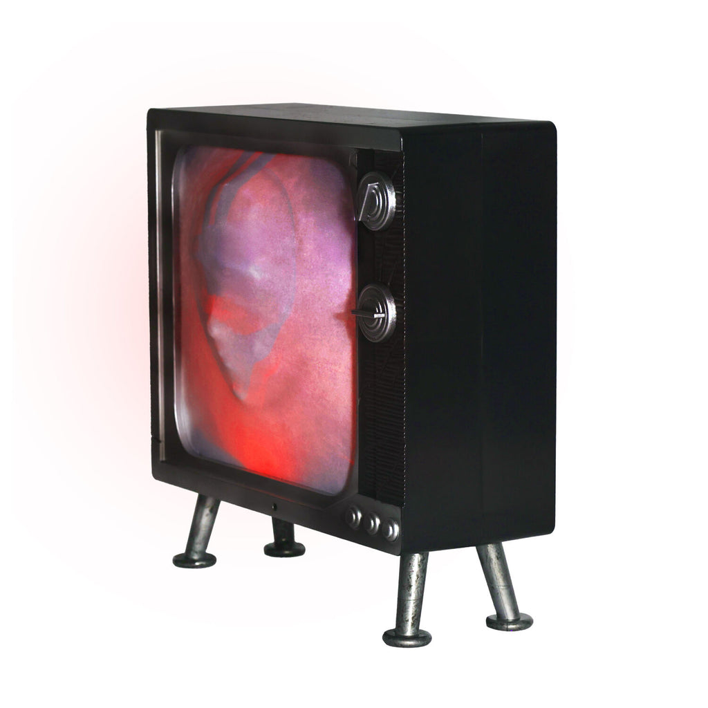 11.8 in Haunted TV by Tekky, Premium Halloween Animatronic, HHHAUNTTV-1FLSA