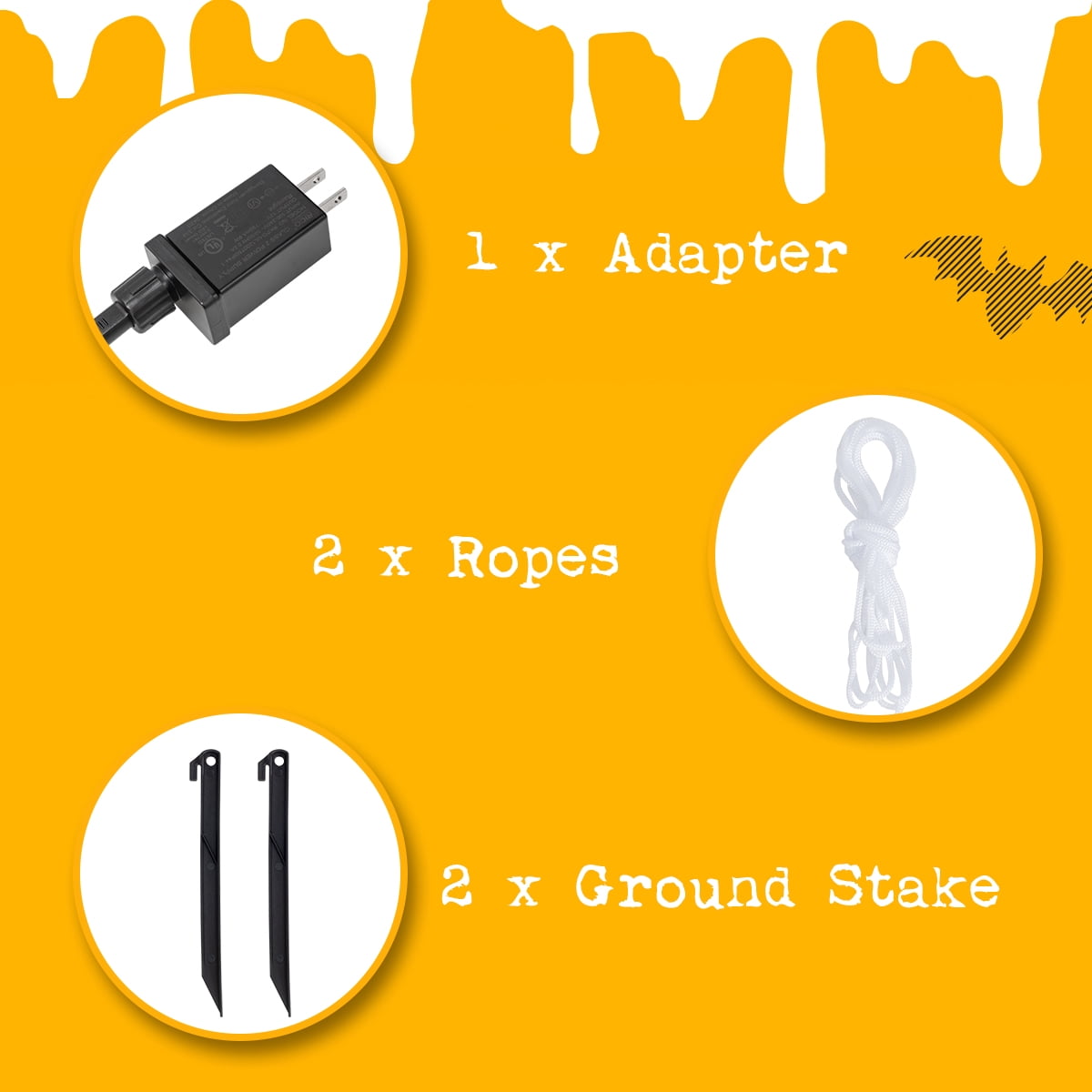 Patiojoy Halloween Decoration 4 Ft Blow-up Inflatable Pumpkin With Witch Hat LED Bulbs Yard