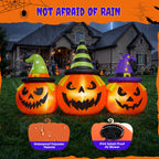 6FT Halloween Inflatable Pumpkins Decorations with LED Lights, Halloween Blow Ups Decoration for Home Party