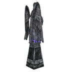 96" Cemetery Angel Animated Prop  Creepy Halloween Yard Decoration