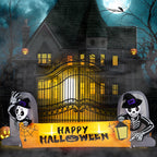 10' Halloween Inflatables Outdoor Halloween Tomb Decoration Banner Blow up Decor