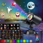 Outdoor HD projector light, remote control 16 switchable modes, Christmas Halloween celebrations, birthdays, weddings and parties, waterproof light show